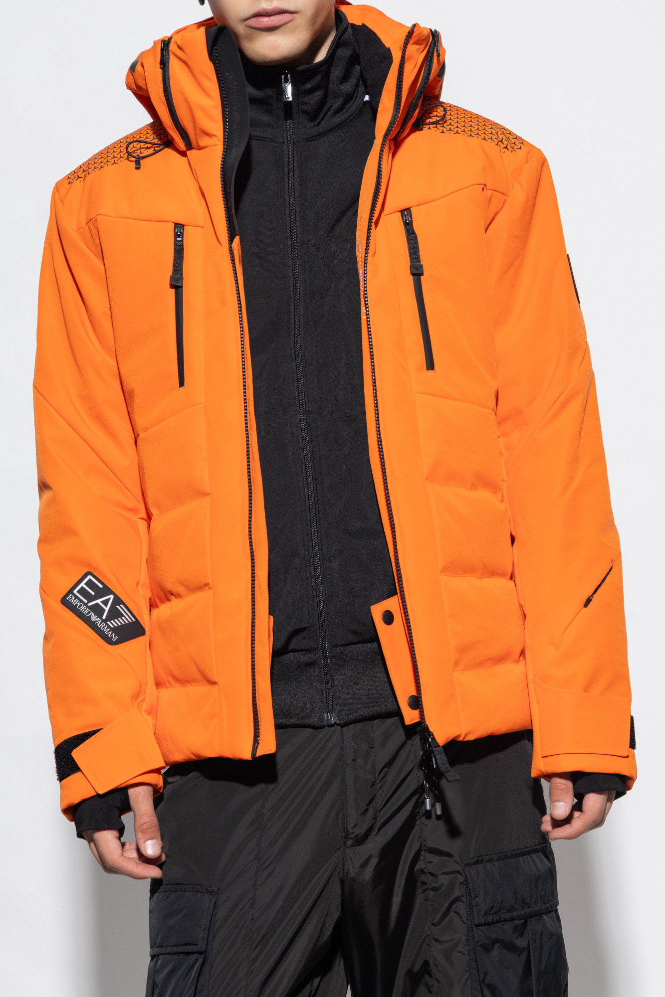 Ea7 on sale orange jacket